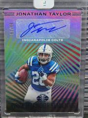Jonathan Taylor [Blue] Football Cards 2020 Panini Illusions Rookie Endorsements Autographs Prices
