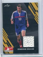 Zinedine Zidane Soccer Cards 2023 Leaf Goal Jersey Relics Prices