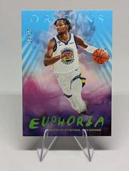 Jonathan Kuminga [Turquoise] #18 Basketball Cards 2022 Panini Origins Euphoria Prices