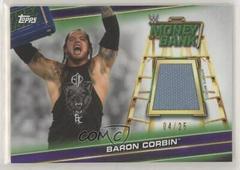 Baron Corbin [Purple] #MR-BC Wrestling Cards 2019 Topps WWE Money in the Bank Mat Relics Prices