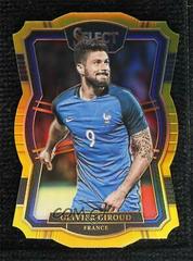 Olivier Giroud [Gold Die Cut] Soccer Cards 2017 Panini Select Prices