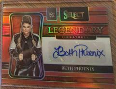 Beth Phoenix [Red Prizm] #LS-BPH Wrestling Cards 2022 Panini Select WWE Legendary Signatures Prices