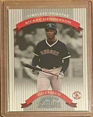 Rickey Henderson Baseball Cards 2002 Donruss Classics Prices