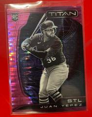 Juan Yepez [Pink Pulsar] Baseball Cards 2022 Panini Chronicles Titan Prices
