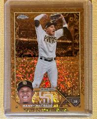 Manny Machado [Mini Diamond Gold] #106 Baseball Cards 2023 Topps Gilded Collection Prices