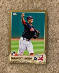 Francisco Lindor [Gold] #US82 Baseball Cards 2015 Topps Update Prices