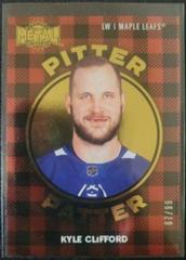 Kyle Clifford [Gold] #PP-18 Hockey Cards 2021 Skybox Metal Universe Pitter Patter Prices
