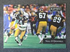 Neil O'Donnell #115 Football Cards 1992 Playoff Prices