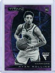 Ryan Rollins [Purple Scope] #39 Basketball Cards 2022 Panini Flux Titan Prices