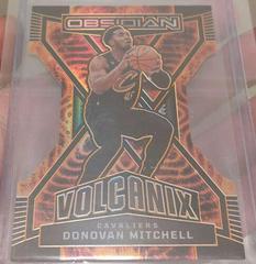 Donovan Mitchell #12 Basketball Cards 2022 Panini Obsidian Volcanix Prices