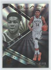 Giannis Antetokounmpo [Copper] #10 Basketball Cards 2021 Panini Black Prices