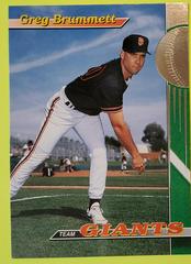 Greg Brummett #28 Baseball Cards 1993 Stadium Club Prices