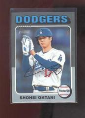 Shohei Ohtani [Silver Refractor] #371 Baseball Cards 2024 Topps Heritage Chrome Prices