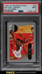 Michael Jordan #22 Basketball Cards 1998 Upper Deck International MJ Stickers Prices