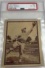 Hack Wilson [Hand Cut] Baseball Cards 1931 W517 Prices