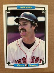 Wade Boggs #16 Baseball Cards 1984 Donruss Champions Prices