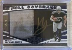 Michael Mayer [Autograph] #FC-16 Football Cards 2023 Panini Plates and Patches Full Coverage Prices
