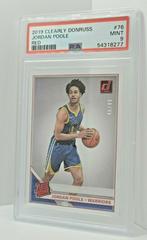 Jordan Poole [Red] Basketball Cards 2019 Panini Clearly Donruss Prices