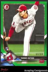 Shohei Ohtani [Green] Baseball Cards 2018 Bowman Prices
