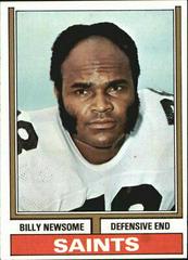Billy Newsome #255 Football Cards 1974 Topps Prices