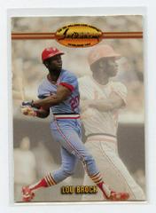 Lou Brock #86 Baseball Cards 1993 Ted Williams Co Prices