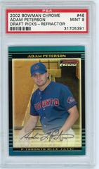 Adam Peterson [Refractor] #46 Baseball Cards 2002 Bowman Chrome Draft Picks Prices