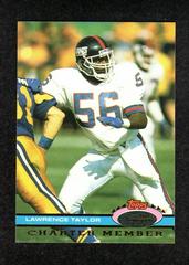 Lawrence Taylor Football Cards 1991 Stadium Club Charter Member Prices
