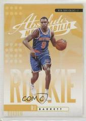 RJ Barrett #3 Basketball Cards 2019 Panini Absolute Memorabilia Rookies Yellow Prices