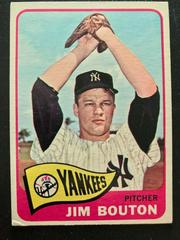 Jim Bouton #30 Baseball Cards 1965 Topps Prices
