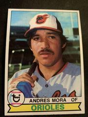 Andres Mora #287 Baseball Cards 1979 Topps Prices