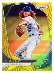 Dustin May [Gold Prizm] #126 Baseball Cards 2020 Panini Prizm Prices