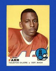 Miller Farr #50 Football Cards 1969 Topps Prices