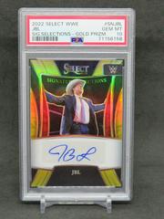 JBL [Gold Prizm] #SN-JBL Wrestling Cards 2022 Panini Select WWE Signature Selections Prices