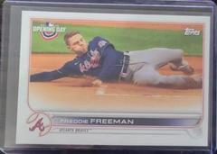 Freddie Freeman [SP Variation] Baseball Cards 2022 Topps Opening Day Prices