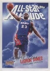 Lebron James #ASLJ Basketball Cards 2005 Topps All-Star Altitude Prices