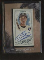 Gleyber Torres Baseball Cards 2018 Topps Allen & Ginter Framed Mini Autographs Prices