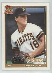 Andy Van Slyke #425 Baseball Cards 1991 Topps Prices
