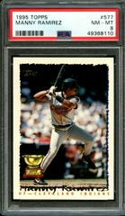 Manny Ramirez #577 Baseball Cards 1995 Topps Prices