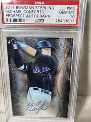 Michael Conforto Baseball Cards 2014 Bowman Sterling Prospect Autograph Prices