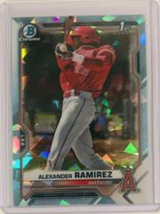 Alexander Ramirez [Aqua Refractor] Baseball Cards 2021 Bowman Sapphire Prices