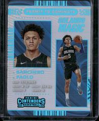 Paolo Banchero #7 Basketball Cards 2022 Panini Contenders Permit to Dominate Prices