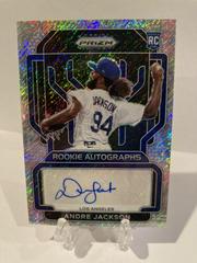 Andre Jackson [Shimmer Prizm] Baseball Cards 2022 Panini Prizm Rookie Autographs Prices