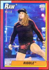 Riddle [Red] Wrestling Cards 2021 Topps Heritage WWE Prices