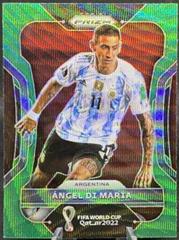 Angel Di Maria [Green Wave] #1 Soccer Cards 2022 Panini Prizm World Cup Prices