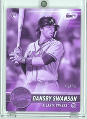 Dansby Swanson [Purple] #6 Baseball Cards 2017 Topps Bunt Prices