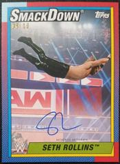 Seth Rollins [Red] #A-SR Wrestling Cards 2021 Topps Heritage WWE Autographs Prices