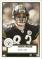 Heath Miller #385 Football Cards 2006 Topps Heritage Prices