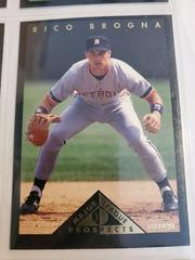 Rico Brogna #15 Baseball Cards 1993 Fleer Major League Prospects Prices