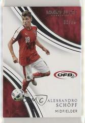 Alessandro Schopf Soccer Cards 2017 Panini Immaculate Prices