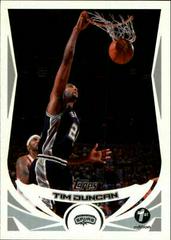 Tim Duncan #50 Basketball Cards 2004 Topps Prices